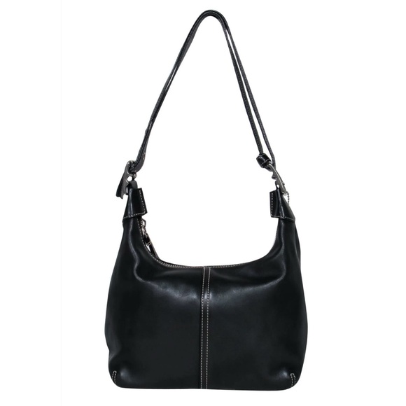 Coach Handbags - SOLD.      Y2K COACH 9564 LEGACY DEMI HOBO BLACK LEATHER PURSE HAND BAG